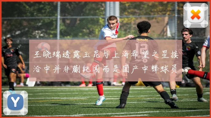 王晓瑞透露玉昆与上海希望之星接洽中并非蒯纪闻而是国产中锋球员